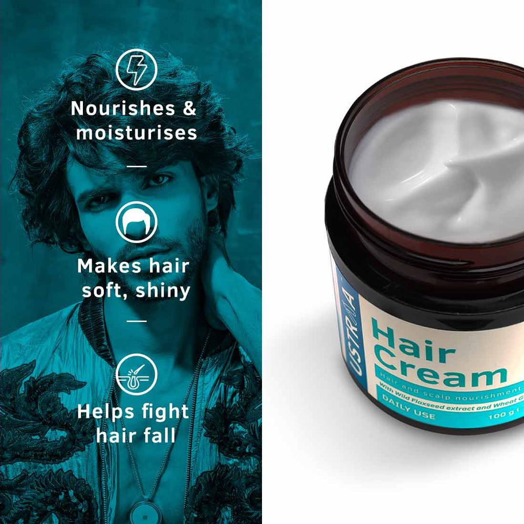 USTRAA Hair Growth Vitalizer and Night Cream- De-Tan & Anti-Aging - RUBNIC