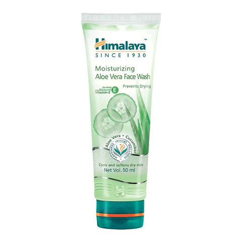 himalaya moisturizing aloe vera face wash