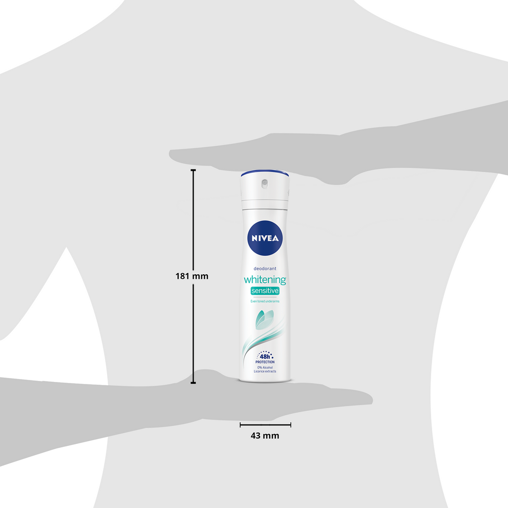 Nivea Women's Deodorant Whitening Sensitive