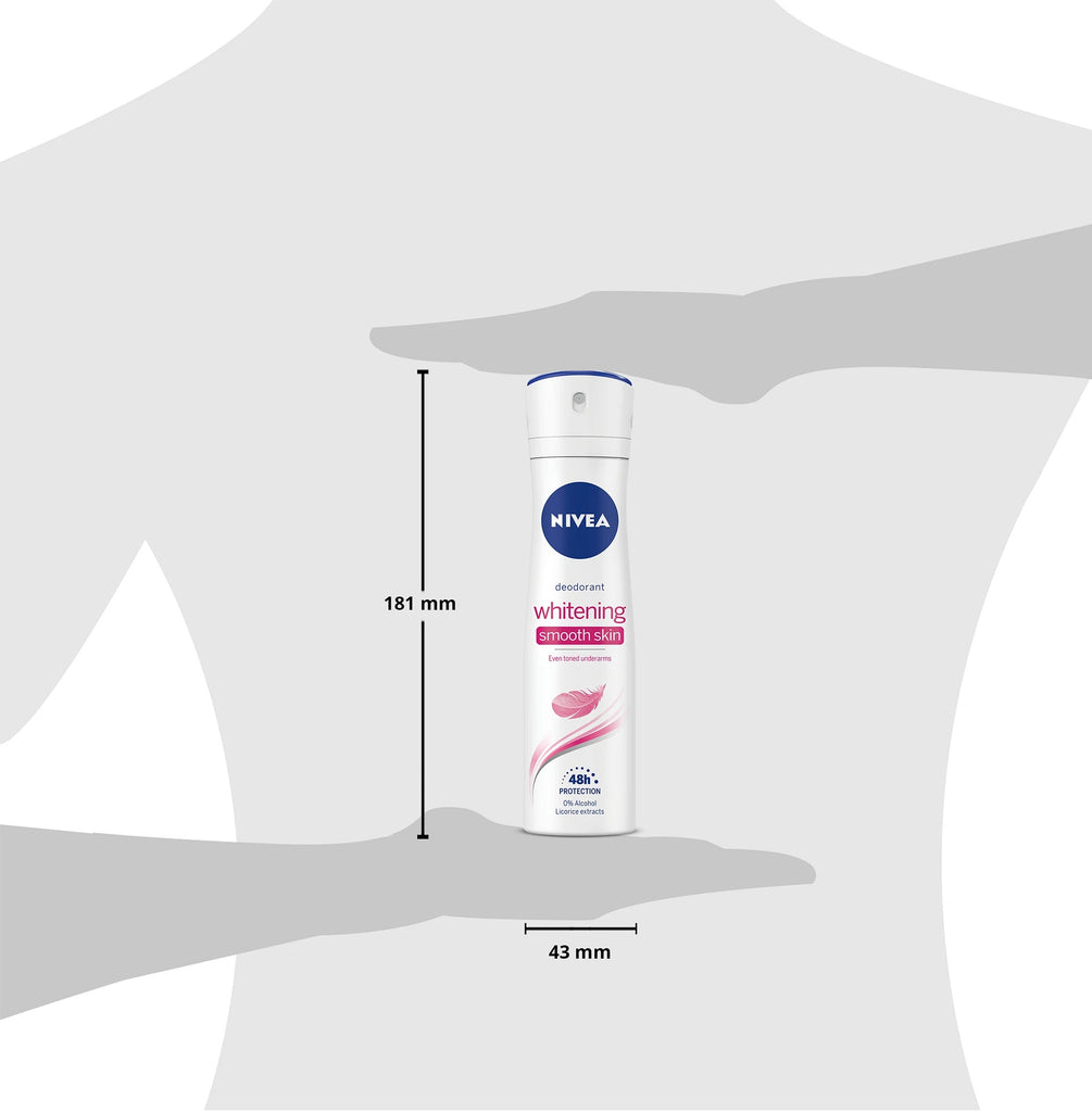 Nivea Women's Deodorants Whitening Smooth Skin