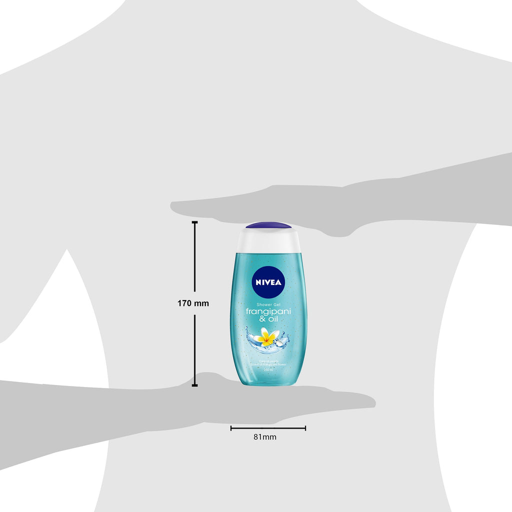 Nivea Shower Gel - Frangipani & Oil Body Wash - 250 ml