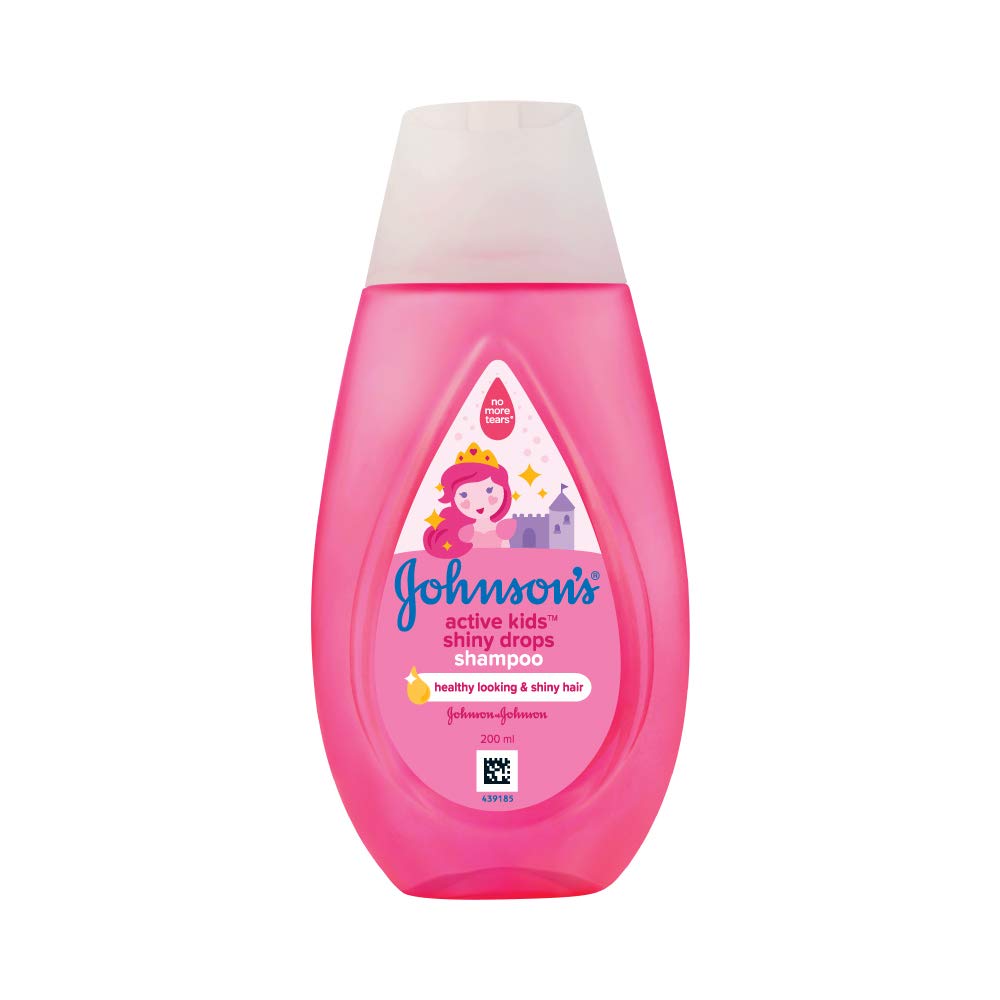 Johnson & Johnson Baby Active Kids Shiny Drops Shampoo - 200 ml