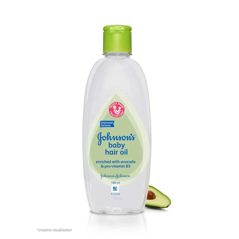 johnson's baby baby hair oil, avocado & pro-vitamin b's