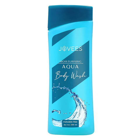 jovees aqua body wash, infused with refreshing fragrance of lavender (300 ml)