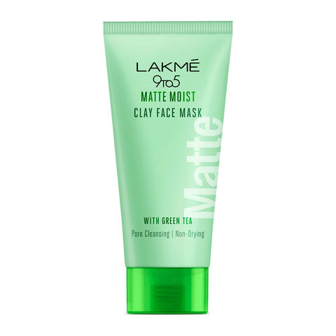 lakme 9 to 5 matte moist clay face mask - 50 gms