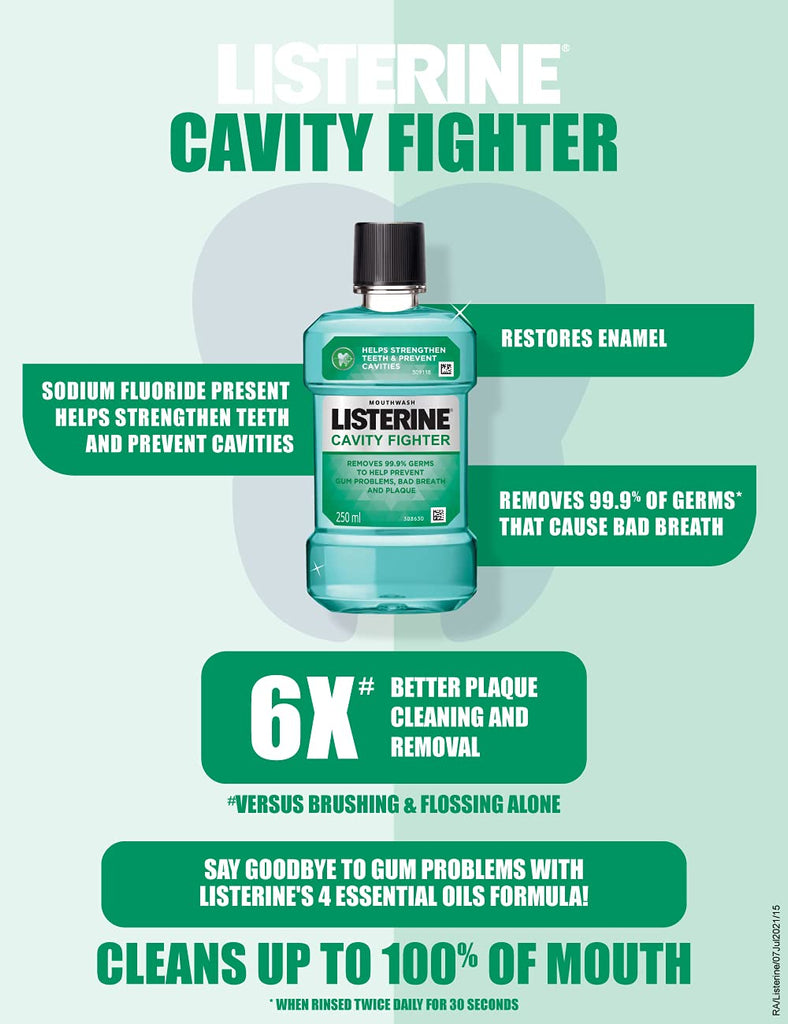 Listerine Cavity Fighter 250 ml