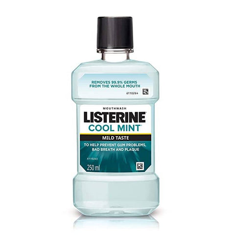 listerine cool mint mild taste mouthwash