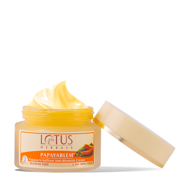 Lotus Herbals Papayablem Papaya-N-Saffron Anti-Blemish Cream