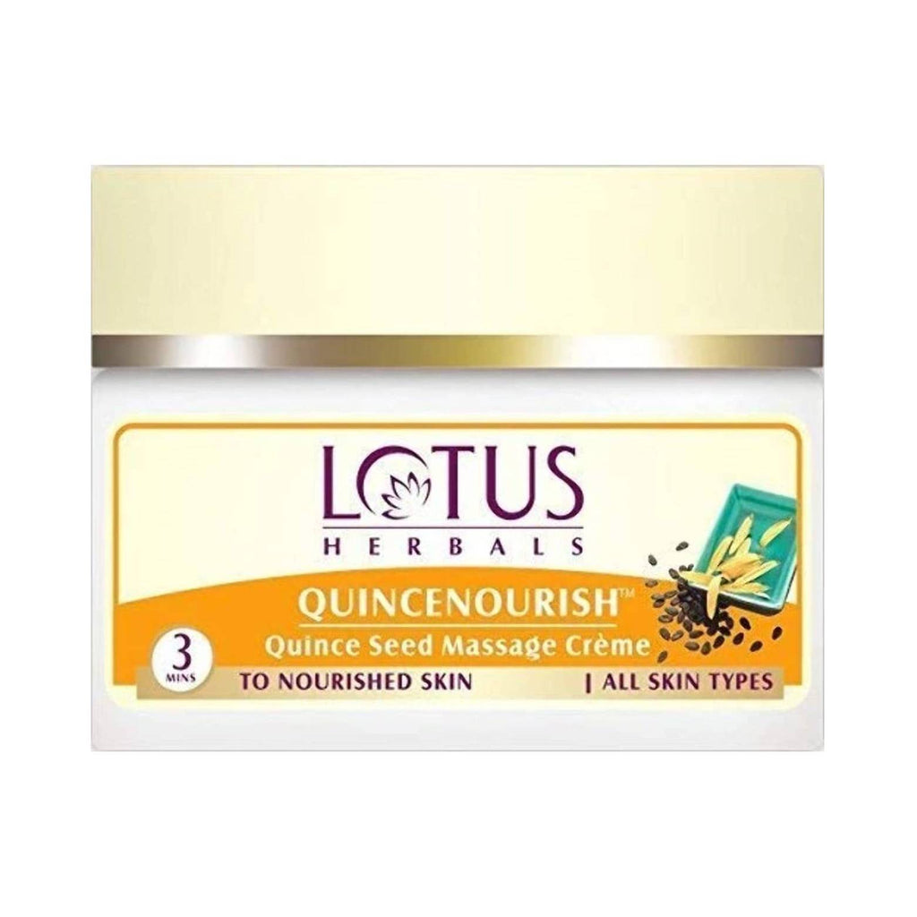 Lotus Herbals Quincenourish Quince Seed Nourishment Massage Cream