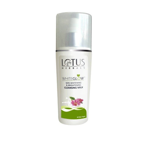 lotus herbals white glow skin brightening cleansing milk (80 ml)