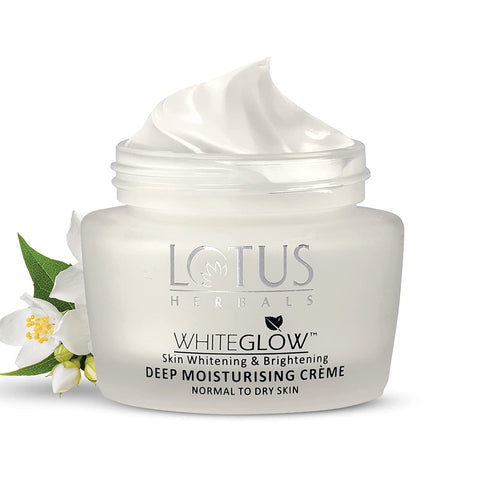 lotus herbals white glow skin brightening deep moisturising creme - spf 20 pa+++