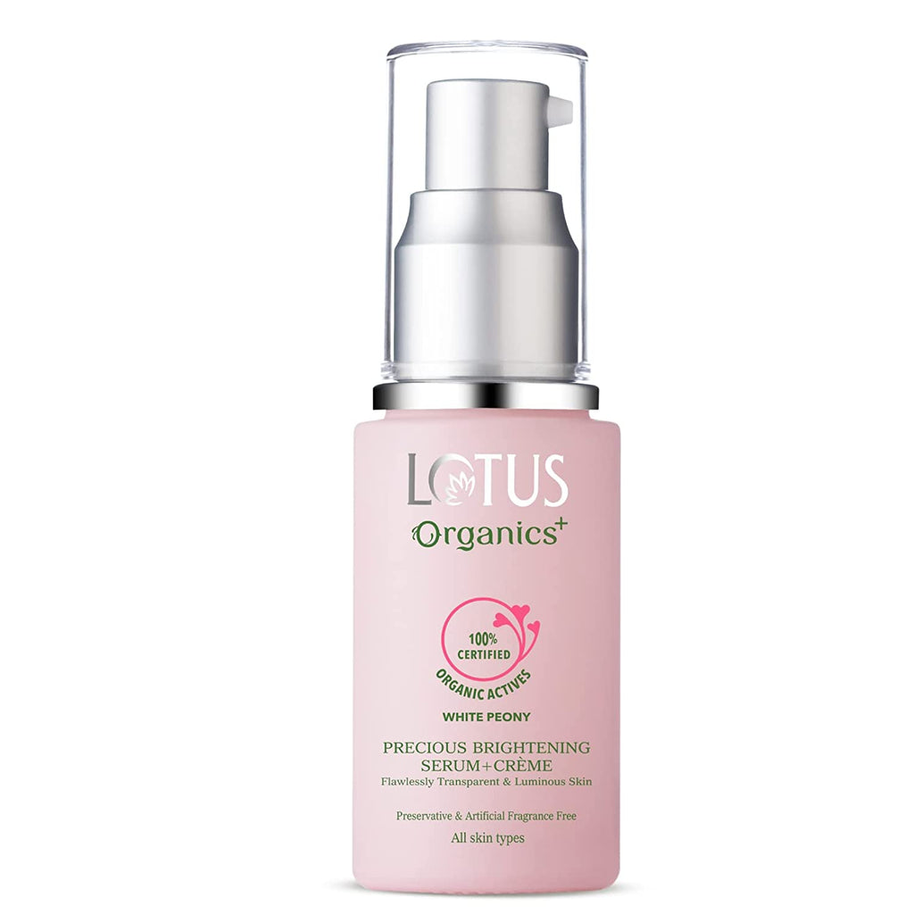 Lotus Organics Precious Brightening Serum+ Crème - 30 ml