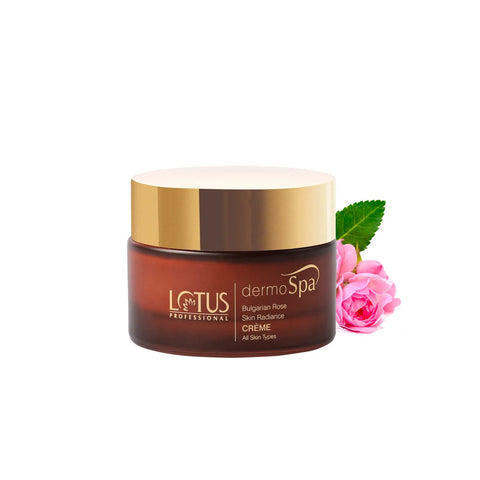 lotus professional dermospa bulgarian rose skin radiance creme with spf 20 - 50 gms