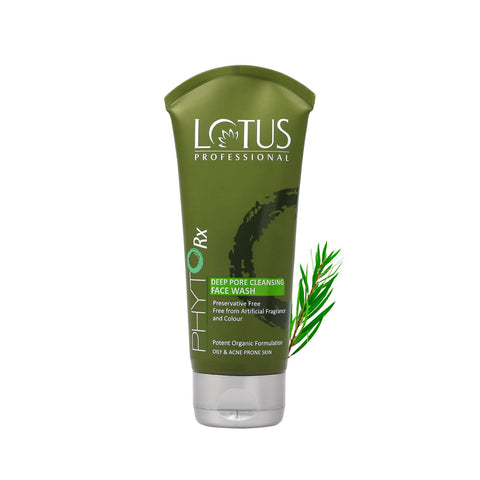 lotus professional phytorx deep pore cleansing face wash - 80 gms