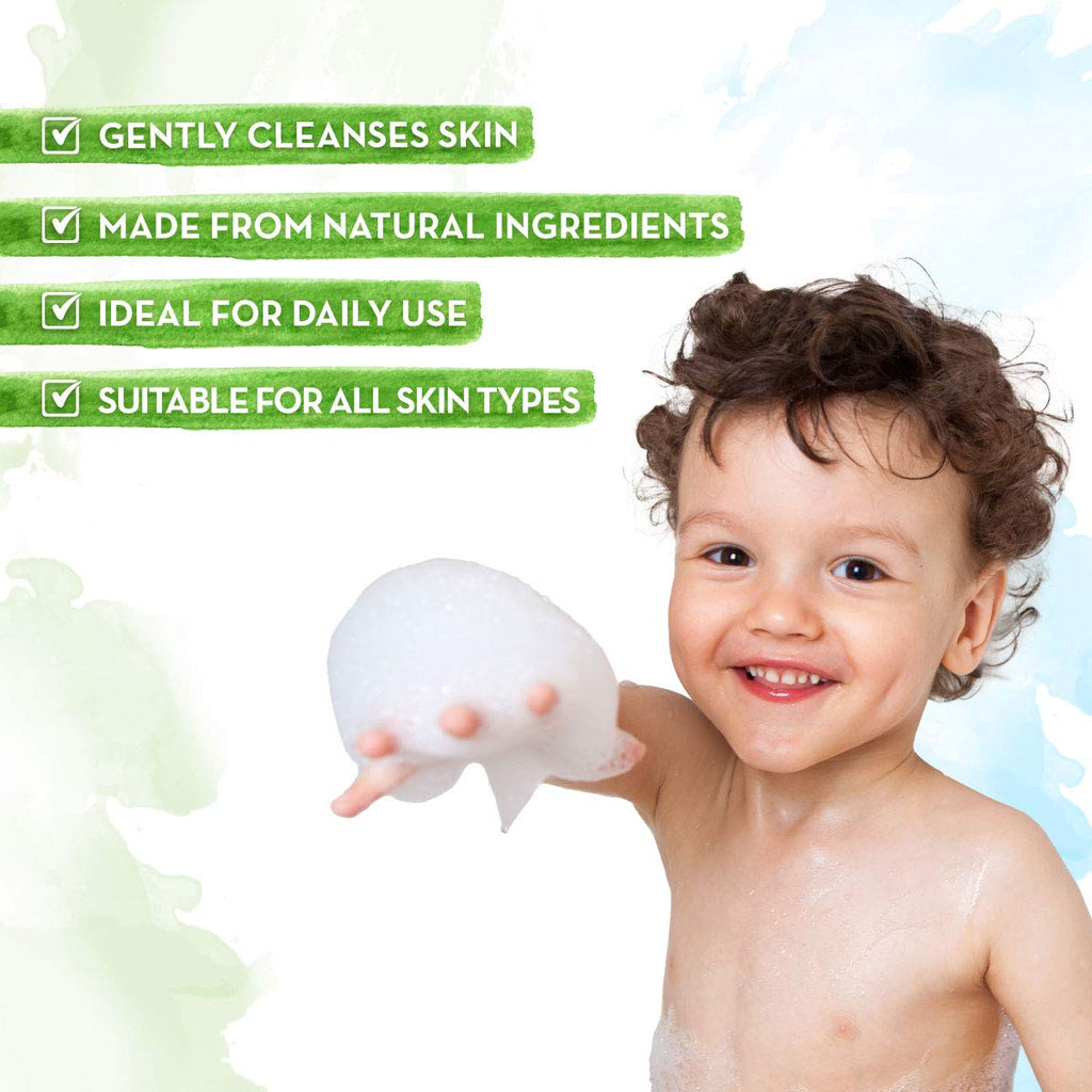 Mamaearth Major Mango Body Wash For Kids with Mango and Oat Protein 