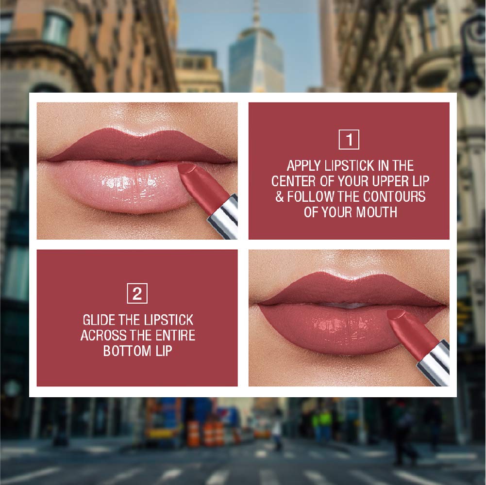 Maybelline New York Color Sensational Creamy Matte Lipstick - 500, Chilli Nude(3.9 gms)