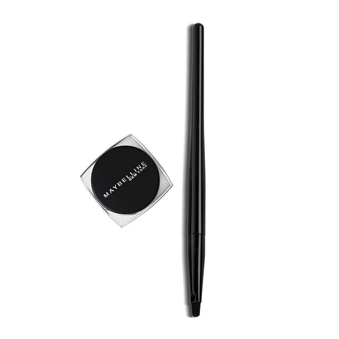 maybelline new york lasting drama gel eyeliner with eyeliner brush - 01 black (2.5 gms)