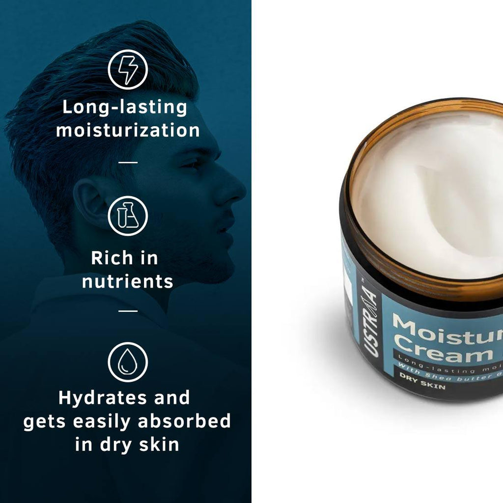 Ustraa Moisturising Cream for Dry Skin - 100 gms