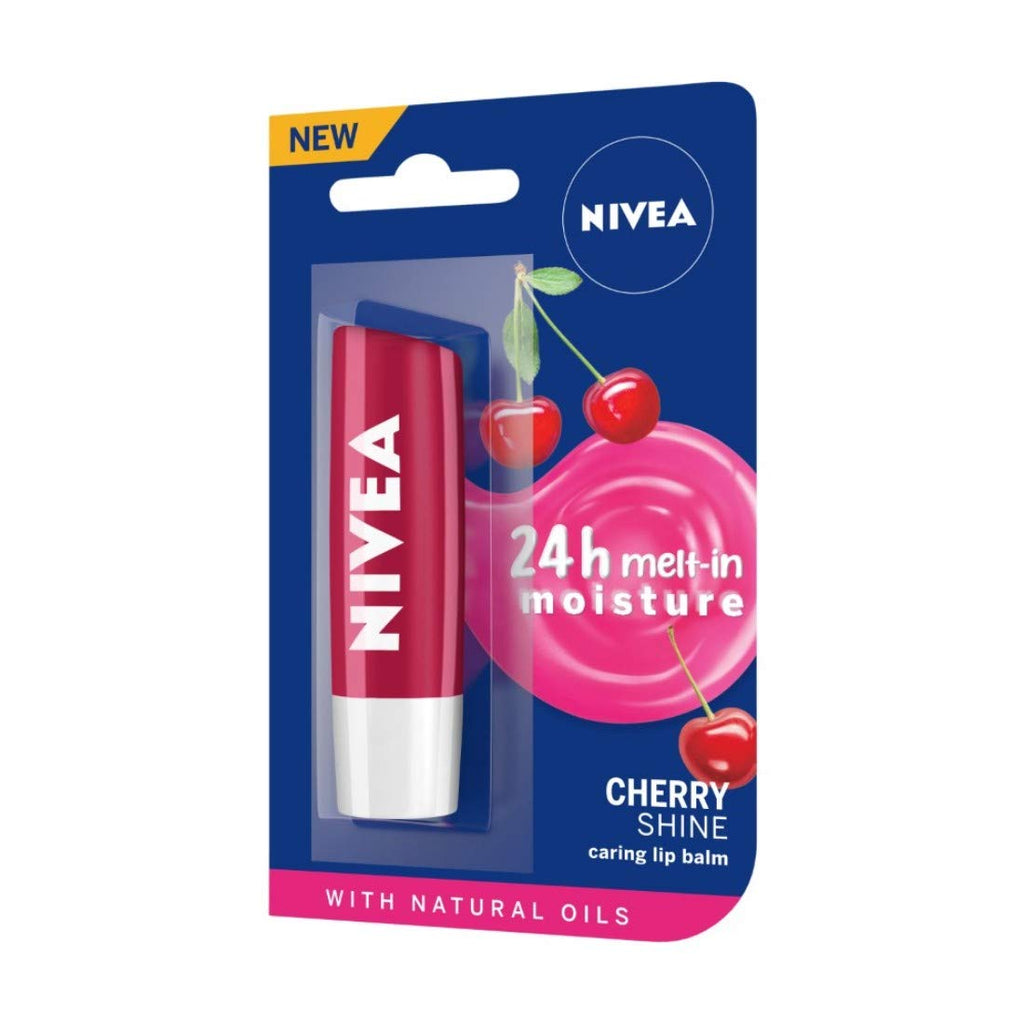 Nivea Lip Balm - Cherry Shine - 4.8 gm
