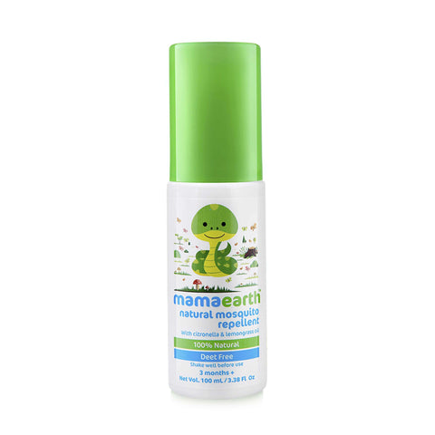mamaearth natural mosquito repellent spray - 100 ml