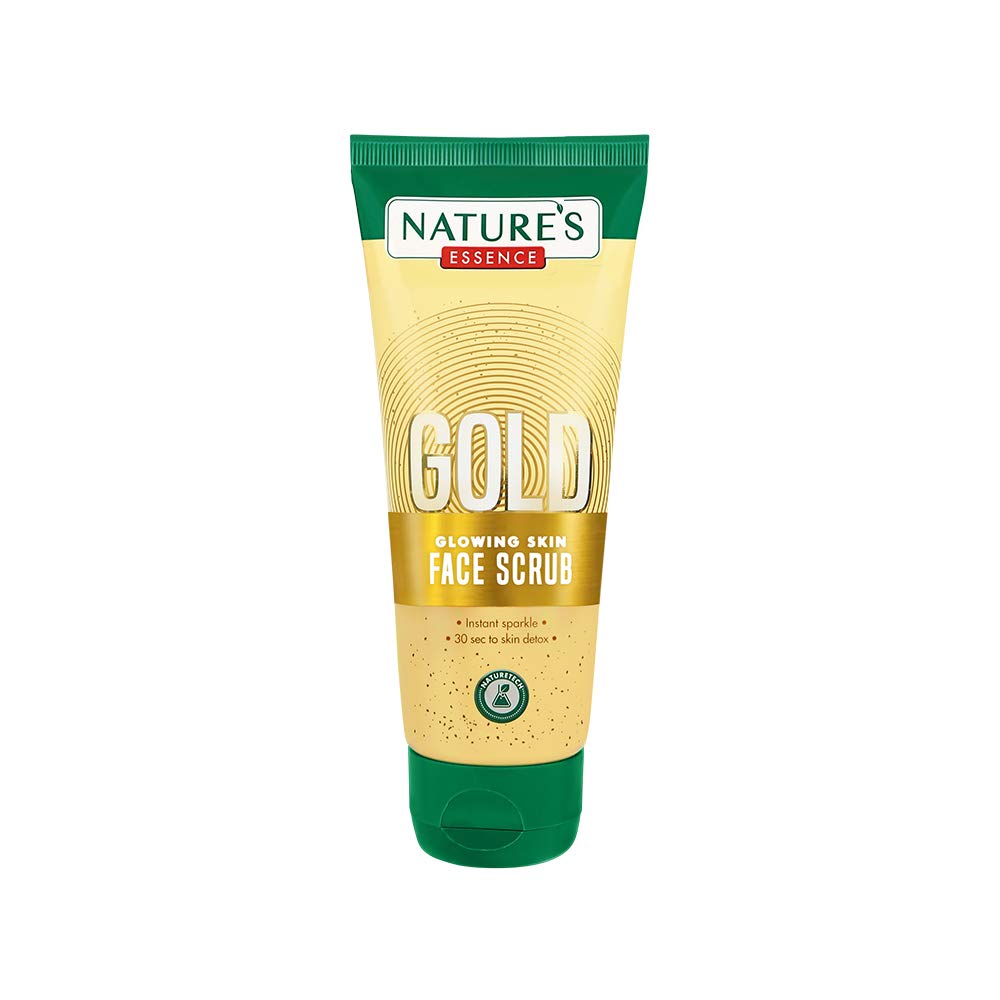 Nature's Essence Gold Glowing Skin Face Scrub - 65 ml