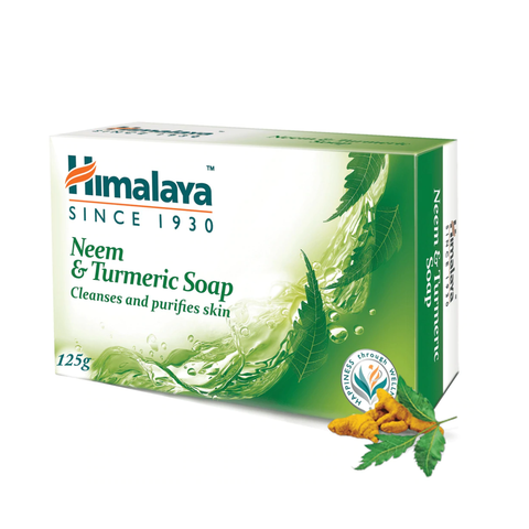himalaya neem & turmeric soap - 125 gms