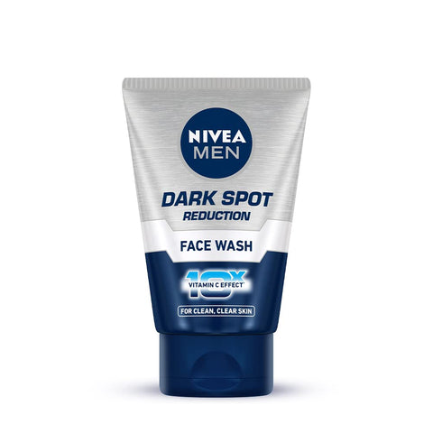 nivea men dark spot reduction face wash with 10x vitamin c effect