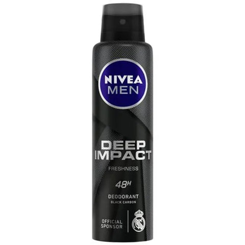 nivea men deodorant - deep impact freshness - 150 ml