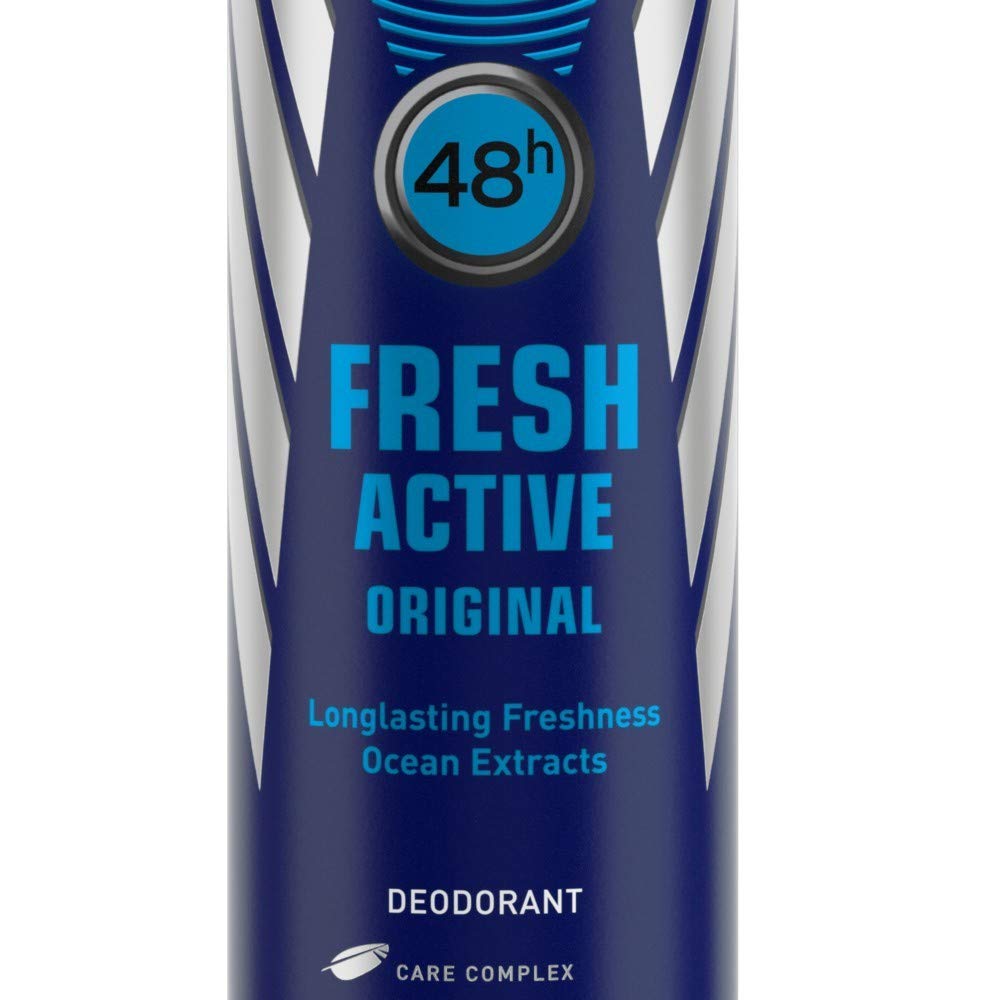 Nivea Men Fresh Active Deodorant - 48hrs Long lasting Freshness - 150 ml