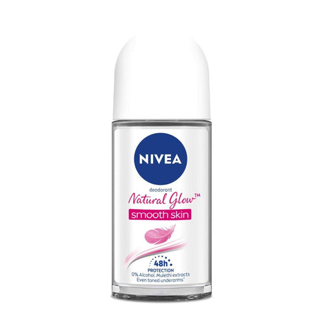nivea women whitening smooth skin deodorant roll on - for 48hrs protection