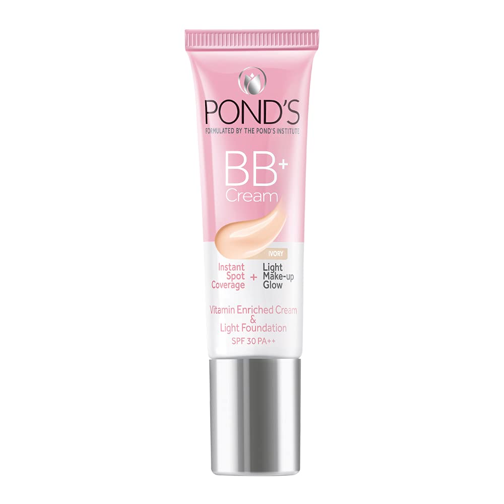 Ponds BB+ Cream Instant Spot Coverage + Light Make-up Glow Ivory - SPF 30 PA++