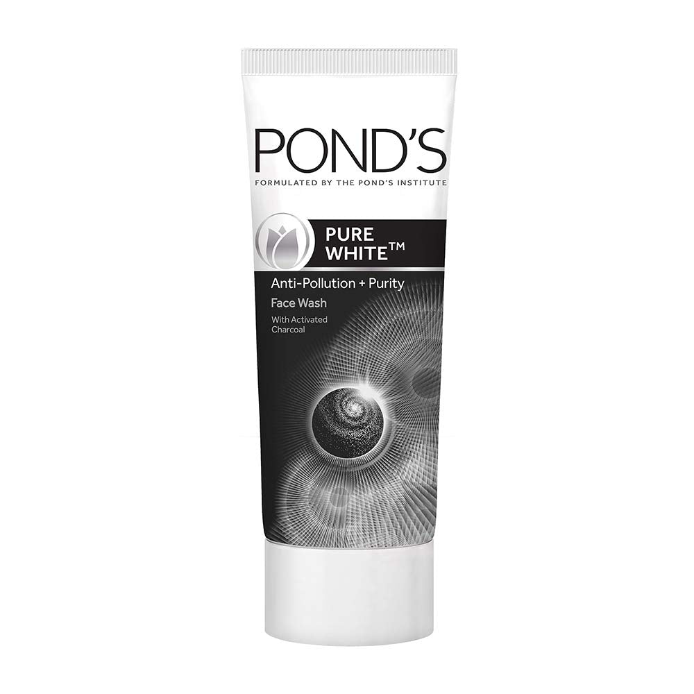 Ponds Pure Anti-Pollution Face Wash with Activated Charcoal
