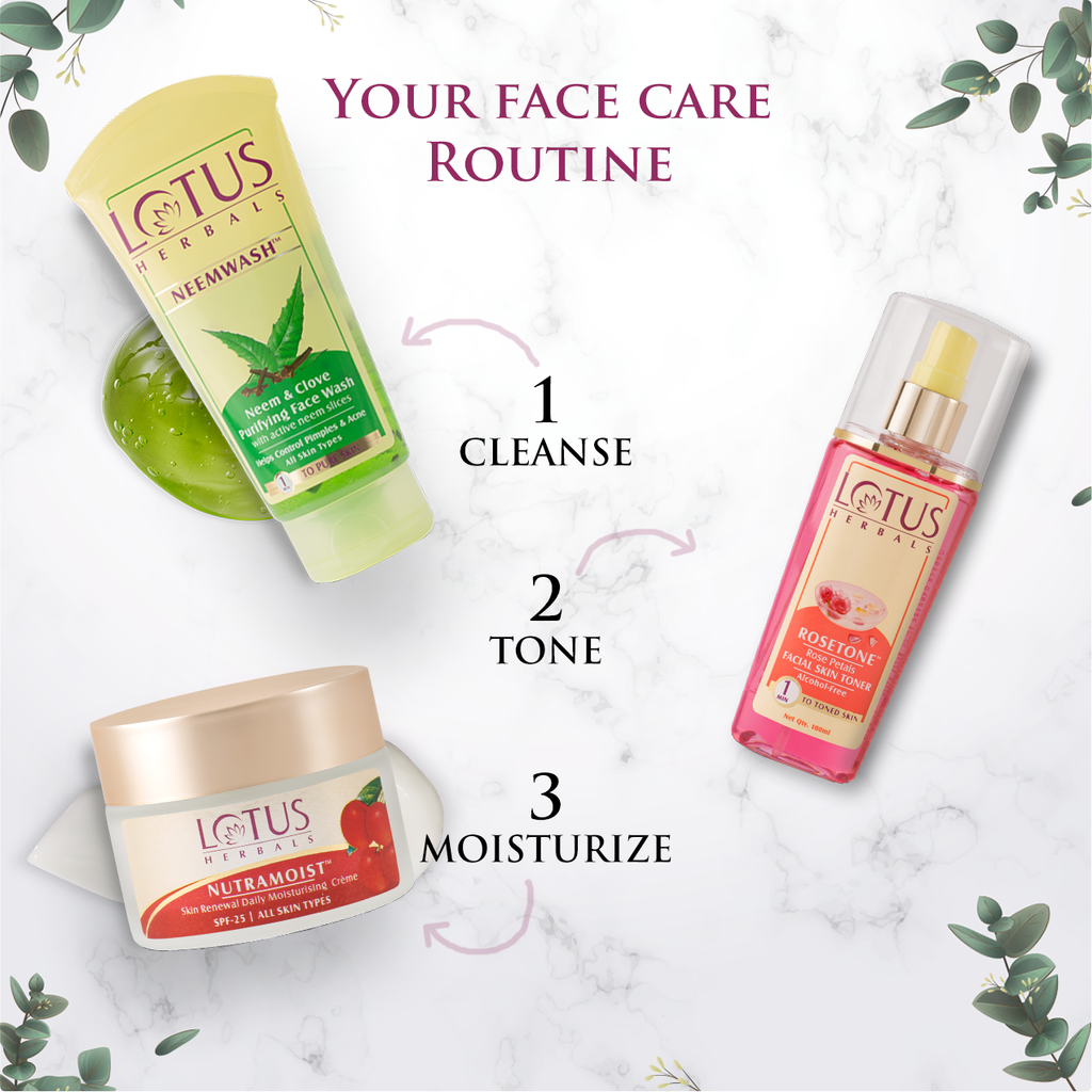 Lotus Herbals Rosetone Rose Petals Facial Skin Toner - 100 ml