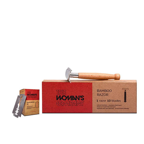 the woman's company bamboo razor kit - for men & woman