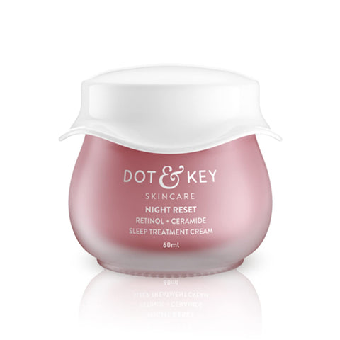 dot & key retinol anti-ageing night cream with ceramides - sleep treatment - 60 ml