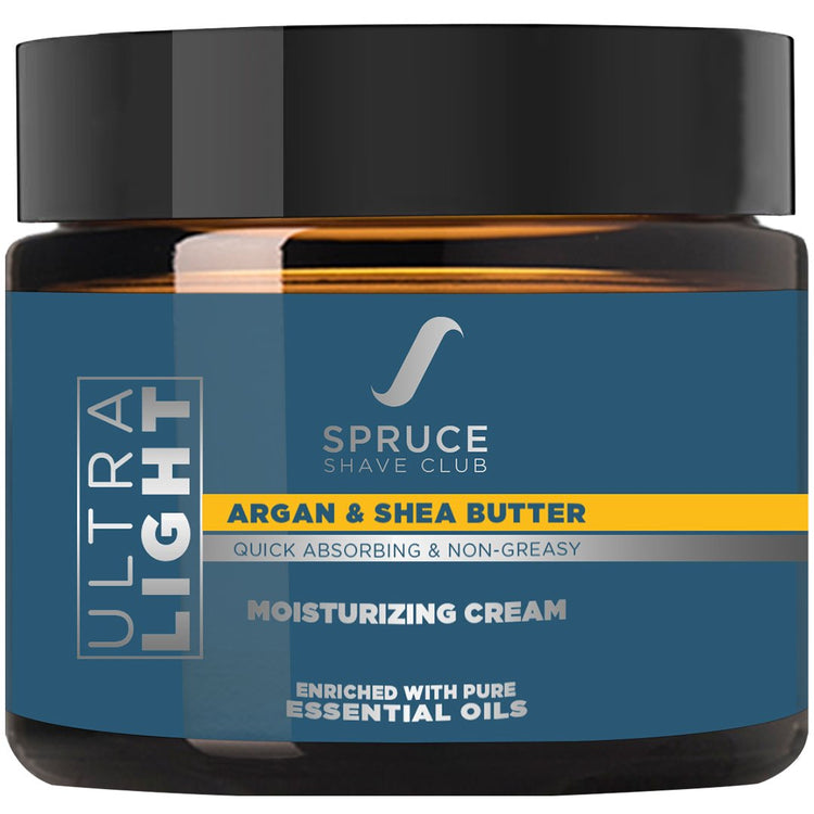 Spruce Shave Club Daily Moisturizing Cream - Argan & SHea Butter - 50 gm
