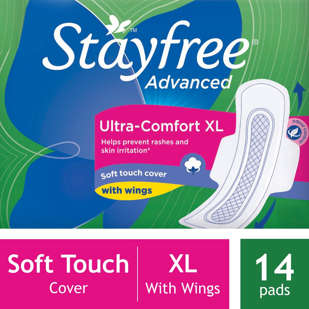 Stayfree Advanced All nights Ultra Comfort Pads Wings - XL