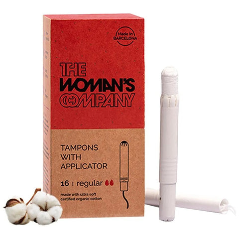 the woman's company tampons - with applicator - pack of 16 pcs