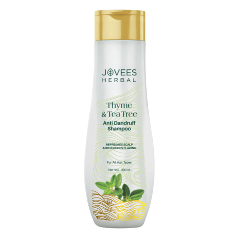 jovees thyme & tea tree anti dandruff shampoo