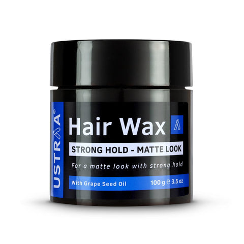 ustraa hair wax - strong hold, matte look - 100 gms