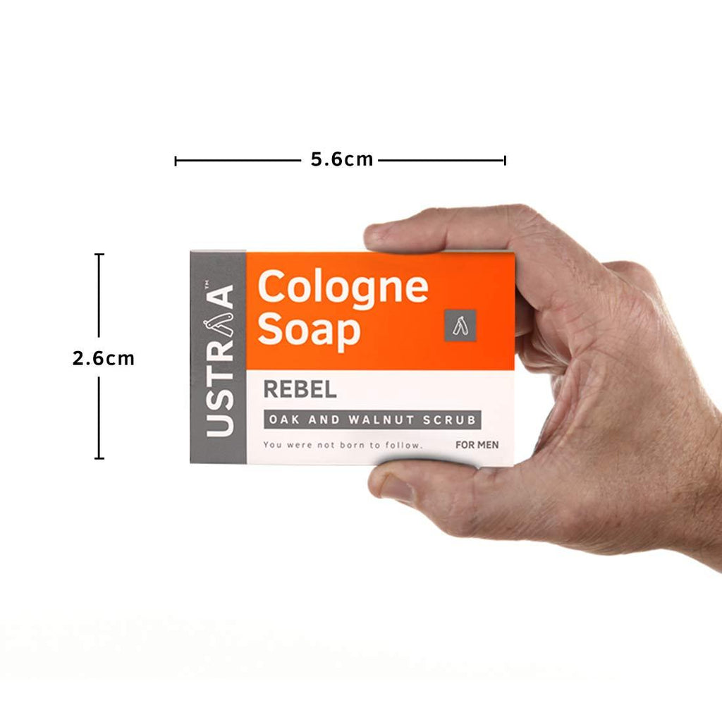 Ustraa Rebel Cologne Soap - 125 gms