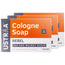 Ustraa Rebel Cologne Soap With Oak & Walnut - 125 gms (Pack of 3) 