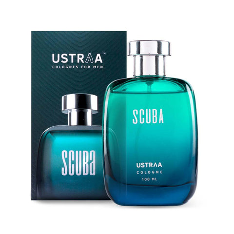ustraa scuba cologne - perfume for men - 100 ml