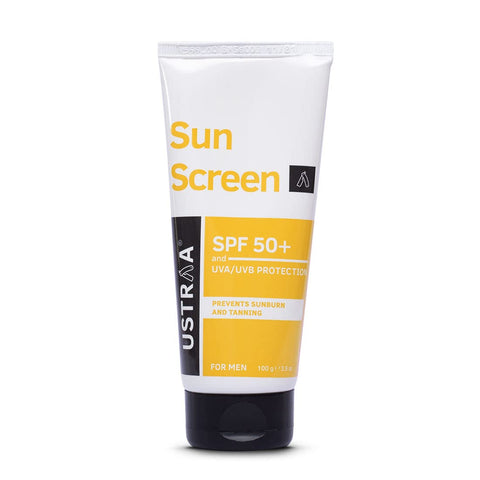 ustraa sunscreen for men spf 50+ - 100 gms