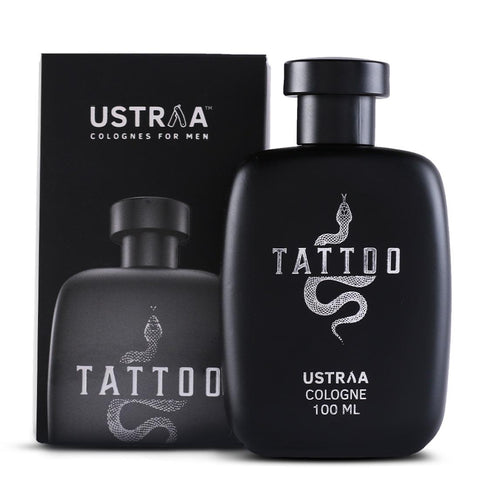 ustraa tattoo cologne - perfume for men - 100 ml
