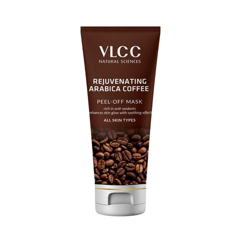 vlcc rejuvenating arabica coffee peel off mask - 90 gms