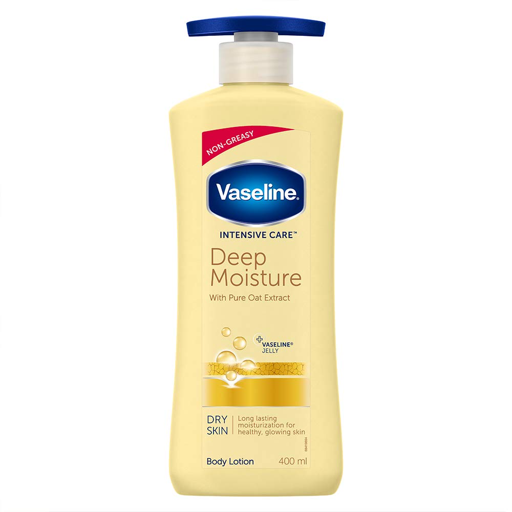 Vaseline Body Lotion Intensive Care Deep Restore with Pure Oat extract Body Lotion 600ml