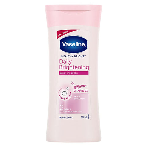 vaseline healthy bright daily brightening body lotion