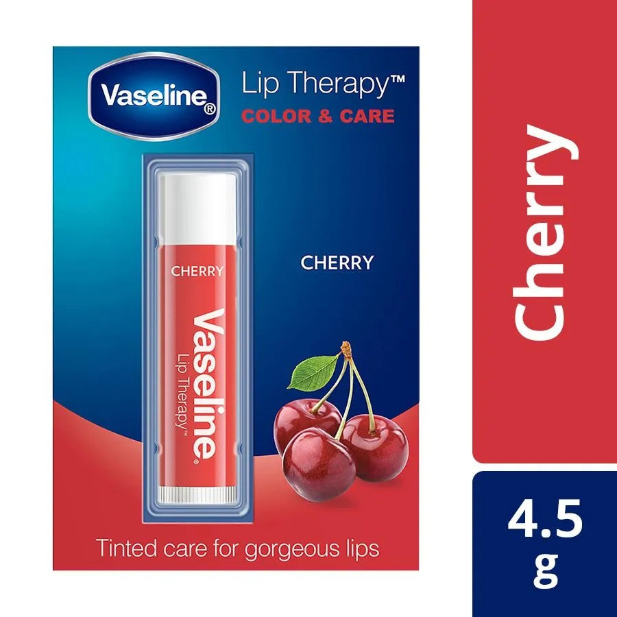 Vaseline Lip Care Colour & Care Cherry - 4.5 gms