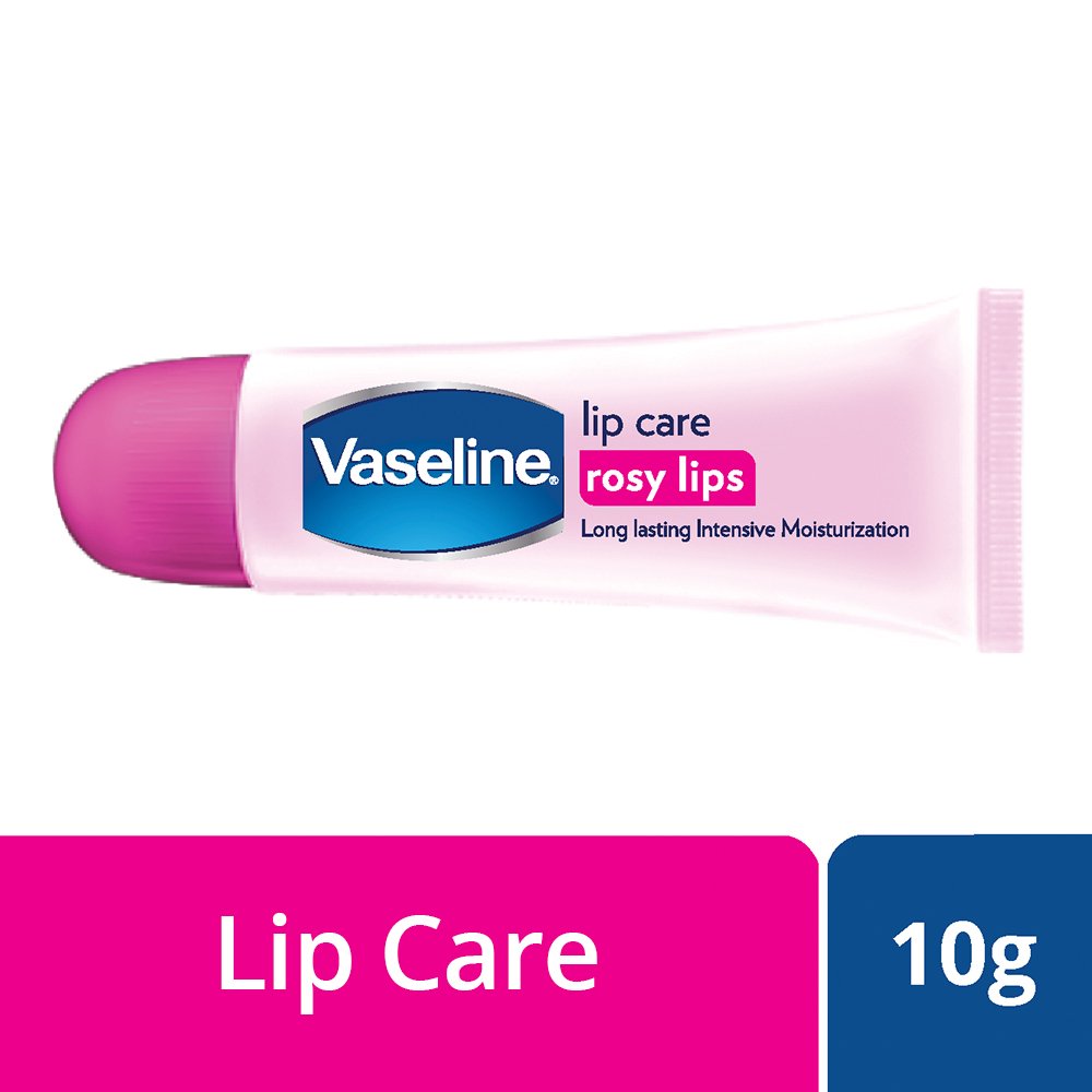 Vaseline Rosy Lips Lip Care, Lip Balm - 10 gms